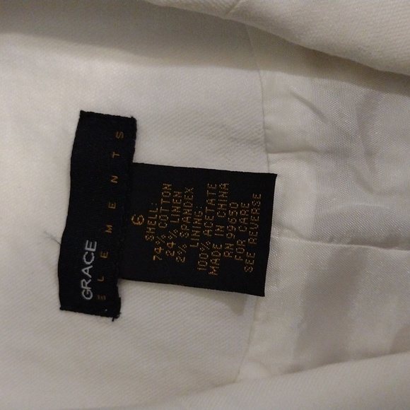 💥EUC Grace Elements Embroidered Cream Jacket - Picture 3 of 12